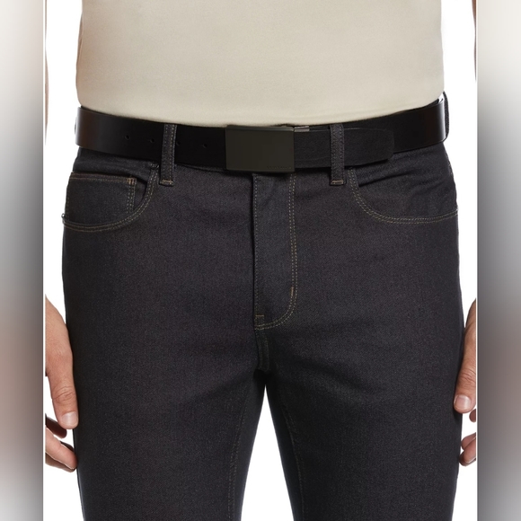 PERRY ELLIS PORTFOLIO Men's Plaque Reversible Belt - Picture 5 of 11